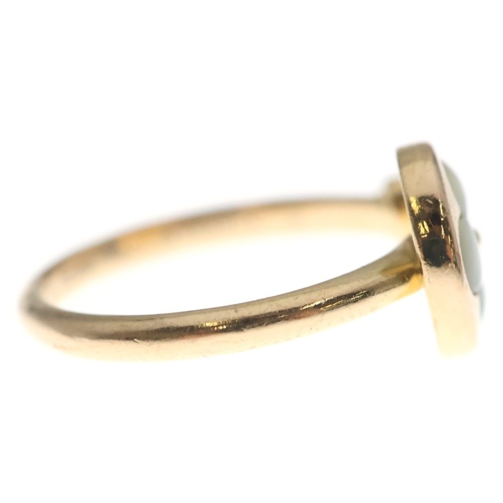 Louis Vuitton Monogram Sunblossom Mini Ring Diamond Shell Pink Gold — view 3