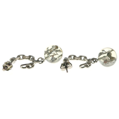 Louis Vuitton Boucle Doreille Jonc Earrings Clear Silver — view 3