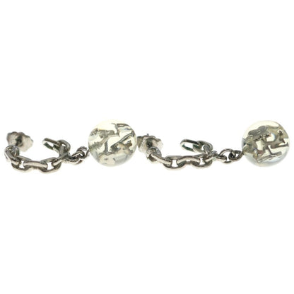 Louis Vuitton Boucle Doreille Jonc Earrings Clear Silver — view 4