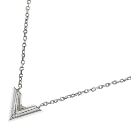 Louis Vuitton Essential Necklace Pendant Silver