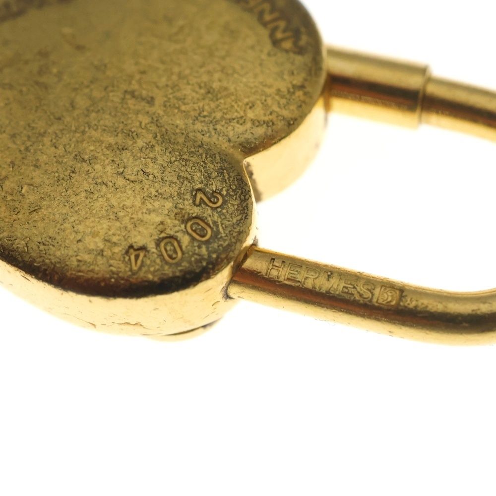 Hermes Rock Heart Cadena Bag Charm Gold — view 5