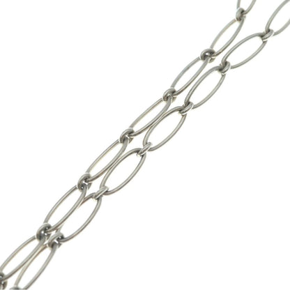 Tiffany & Co Infinity Cross Large Pendant Necklace Chain Silver — view 3
