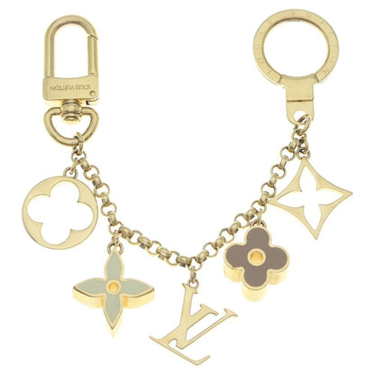 Louis Vuitton Fleur Ledo Monogram Bag Charm Gold