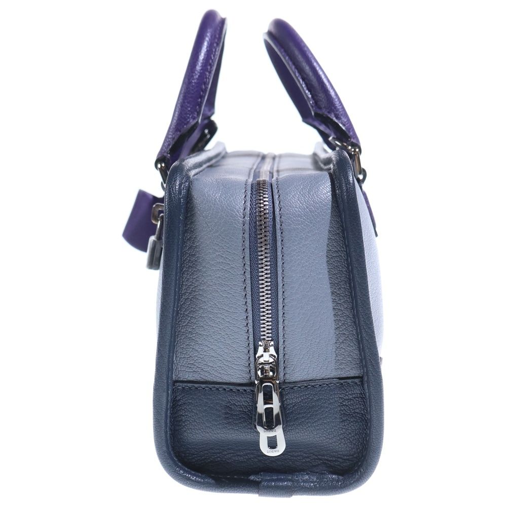 Loewe Amazona 23 2-Way Shoulder Bag Gray Purple Navy Silver — view 3