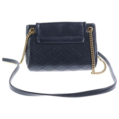 Saint Laurent Paris Nolita Chain Shoulder Bag Black Leather Gold — view 2