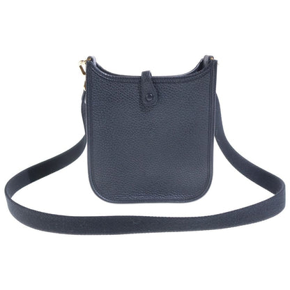 Hermes Evelyne TPM Black Togo Shoulder Bag Gold — view 2