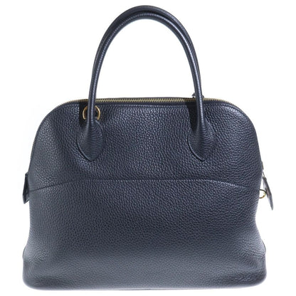 Hermes Bolide 31 Taurillon Clemence Leather 2-Way Bag Gold Black — view 2