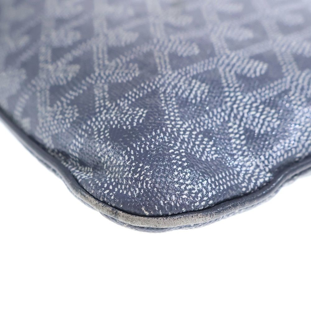 Goyard Sena MM Clutch Case Pouch Gray Silver — view 5