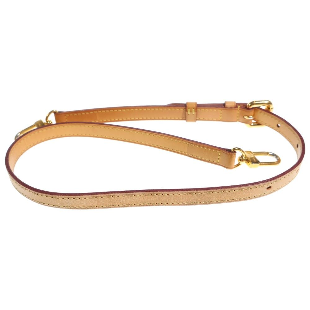 Louis Vuitton Monogram Palermo PM Tote Shoulder Bag Brown Leather Gold — view 6