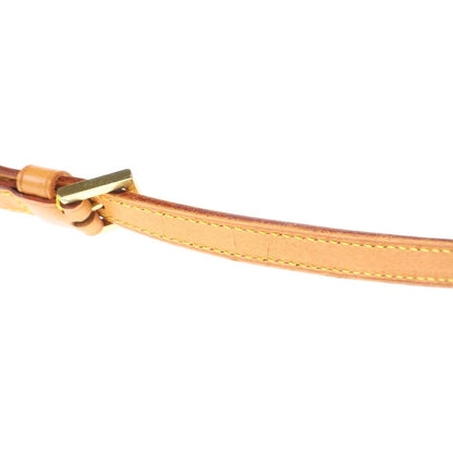 Louis Vuitton Trotteur Monogram Leather Shoulder Bag Gold Brown — view 6