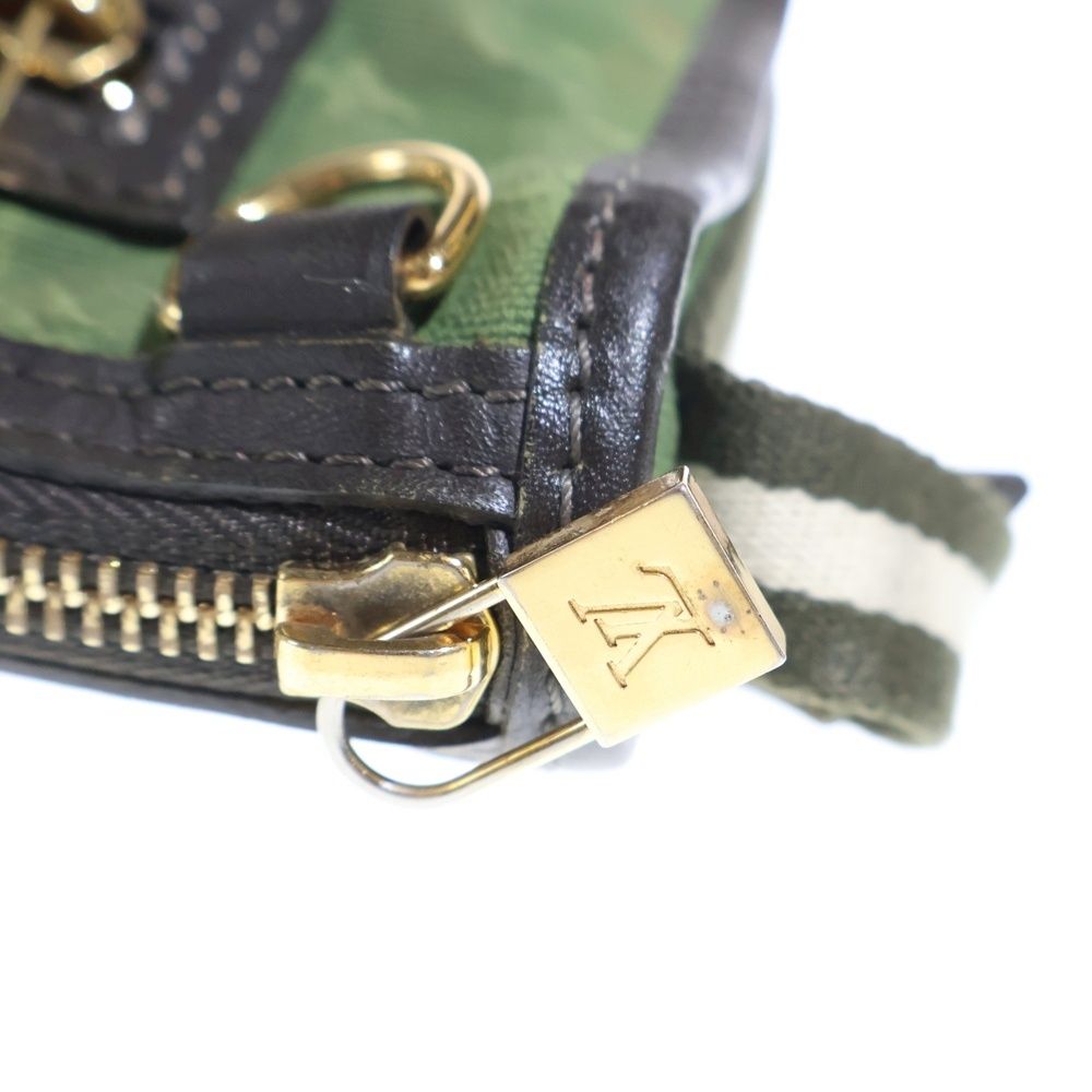 Louis Vuitton Monogram Mini Pochette Catlin Shoulder Bag Khaki Canvas — view 6