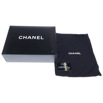 Chanel Quilted 25 Single Flap Chain Shoulder Bag Silver Blue — view 6