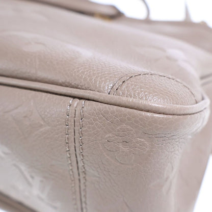 Louis Vuitton Trianon MM Monogram Empreinte Handbag Beige — view 5