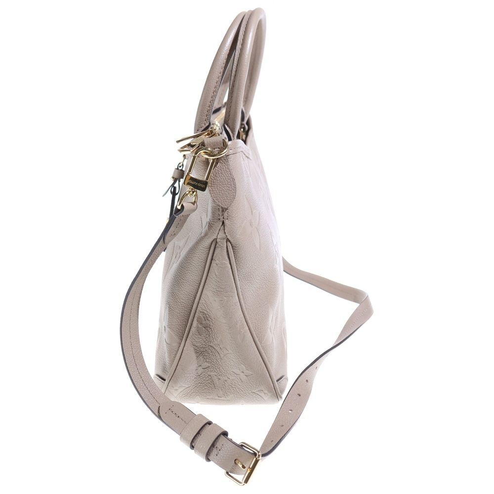 Louis Vuitton Trianon MM Monogram Empreinte Handbag Beige — view 3