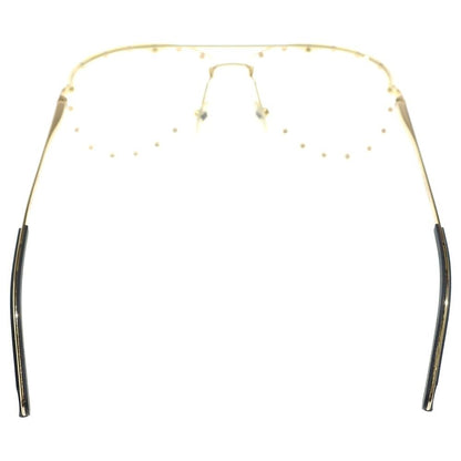 Louis Vuitton Sunglasses the Party Clear Lens Gold Eyewear — view 2