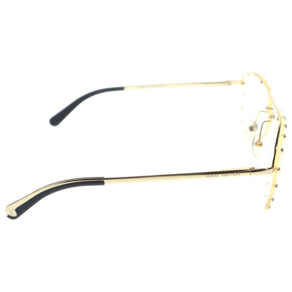 Louis Vuitton Sunglasses the Party Clear Lens Gold Eyewear — view 3
