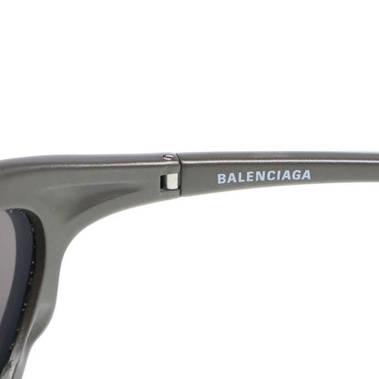 Balenciaga Bat Rectangle Sporty Frame Sunglasses Gray Eyewear — view 6