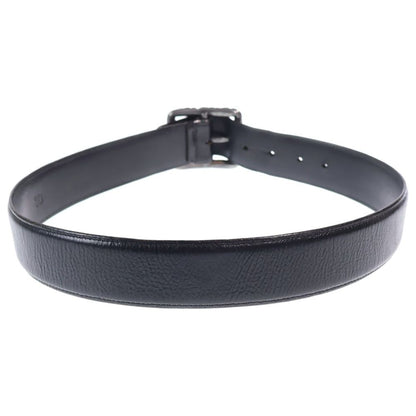 Chrome Hearts Blt Scrlrec Rectangle Scroll Leather Belt — view 2