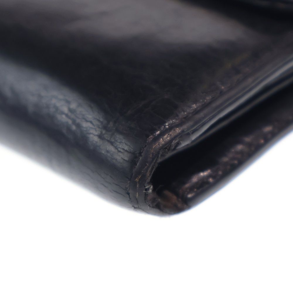 Chrome Hearts Wave Leather Wallet Black — view 4