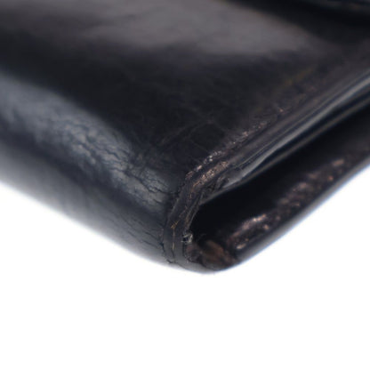 Chrome Hearts Wave Leather Wallet Black — view 4