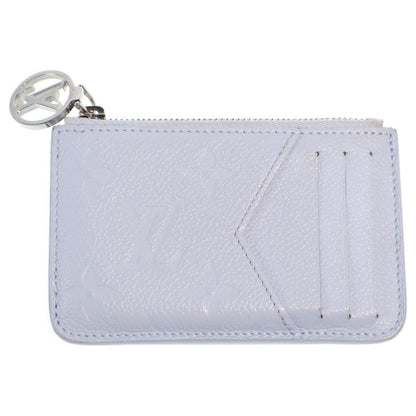 Louis Vuitton Monogram Empreinte Card Holder Romy Case Coin Pouch Light Blue — view 2