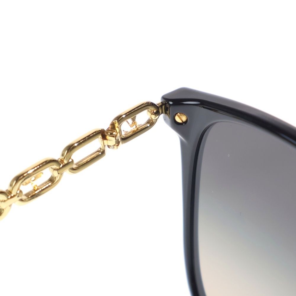 Louis Vuitton My LV Chain to Classic Square Black Cles Gold Eyewear — view 4