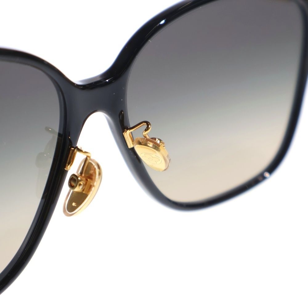 Louis Vuitton My LV Chain to Classic Square Black Cles Gold Eyewear — view 5