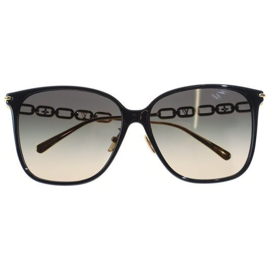 Louis Vuitton My LV Chain to Classic Square Black Cles Gold Eyewear