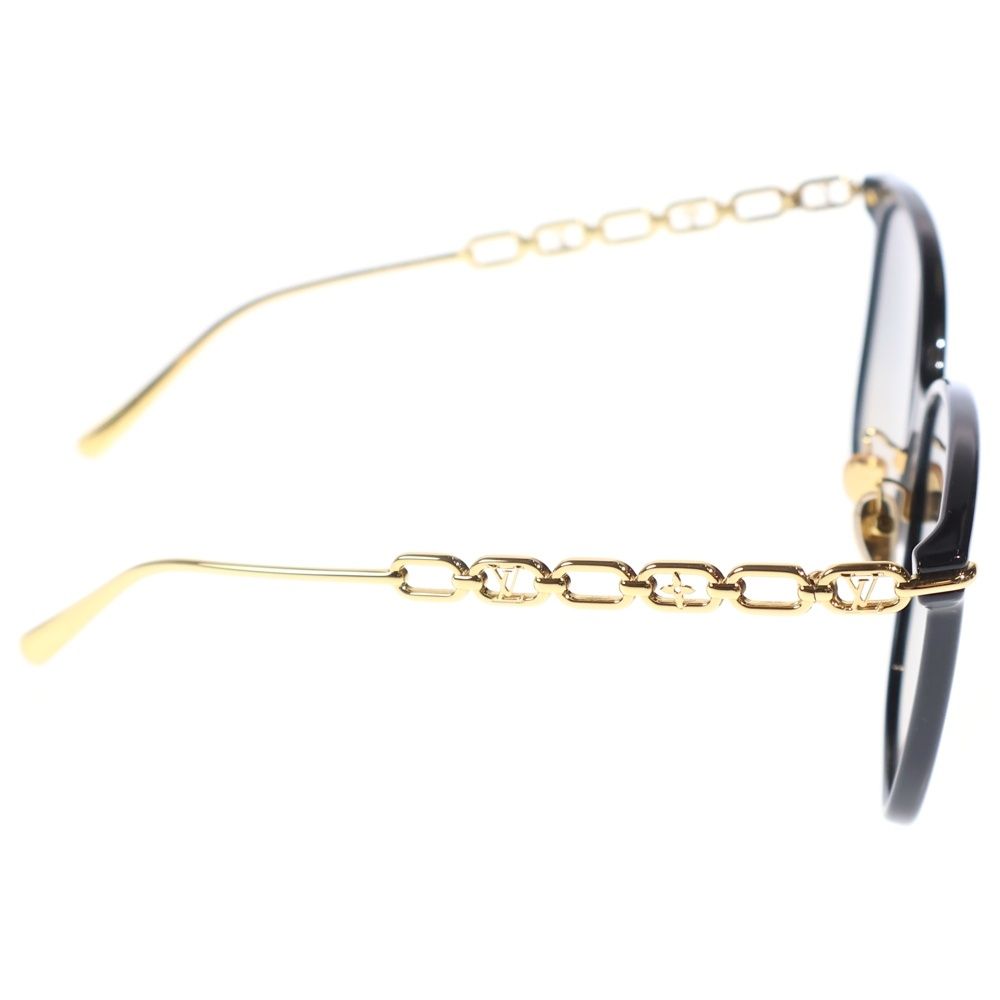 Louis Vuitton My LV Chain to Classic Square Black Cles Gold Eyewear — view 3