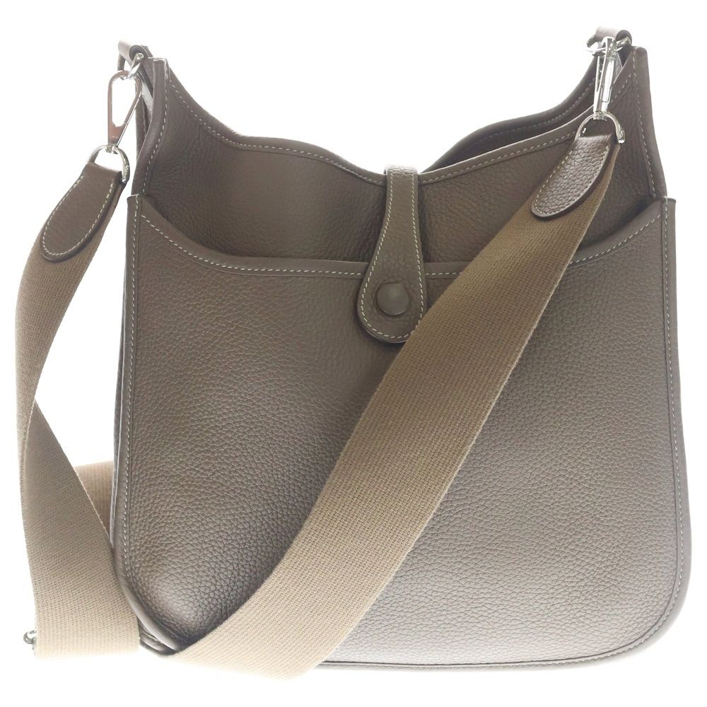 Hermes Evelyne Shoulder Bag Silver — view 2