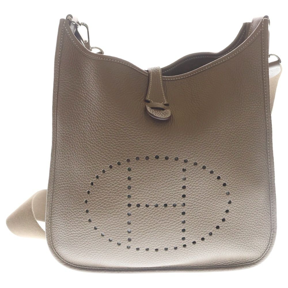 Hermes Evelyne Shoulder Bag Silver