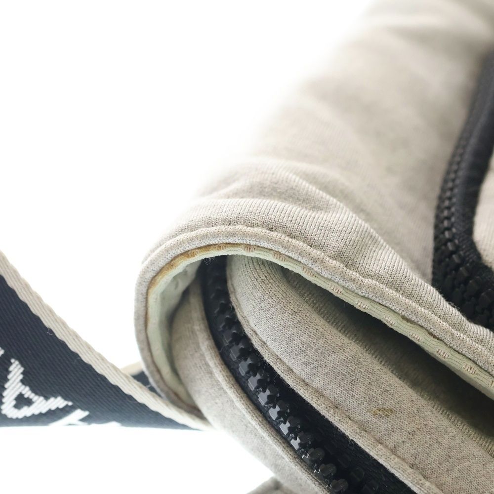 Chanel Sports Line Choco Bar Waist Pouch Cotton Gray — view 6