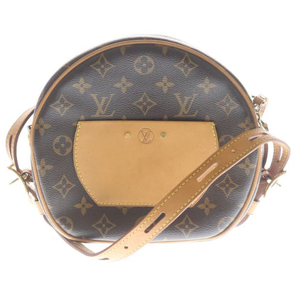 Louis Vuitton Boite Chapeau Sple MM Monogram Leather Shoulder Bag Gold Brown — view 2