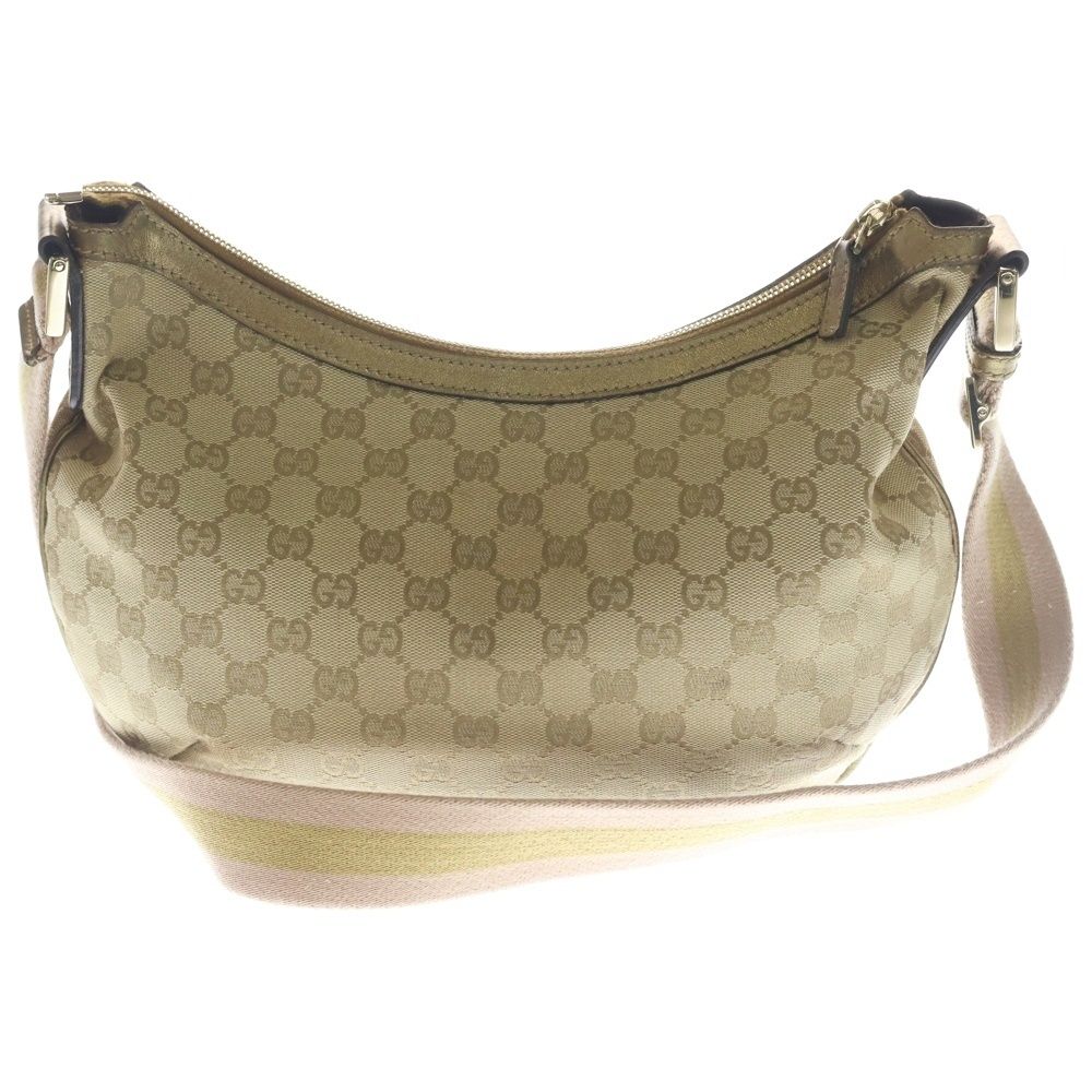 Gucci GG Canvas Shoulder Bag Beige — view 2