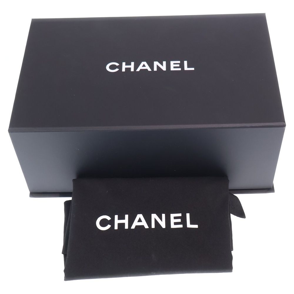 Chanel Mini Quilted 20 Mini Shoulder Bag Black Leather Gold — view 6