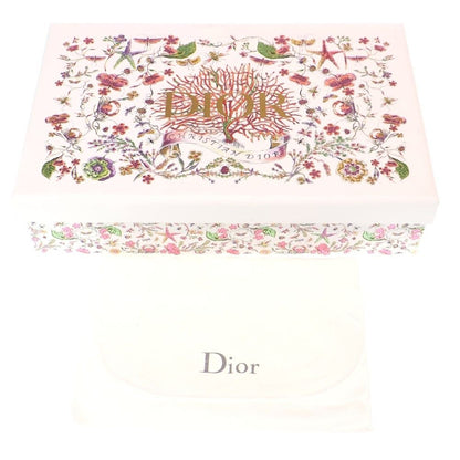 Dior Heart Dahlia Wallet Compact Bifold Coin Case Light Pink Lambskin Gold — view 6