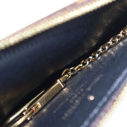 Louis Vuitton Monogram Card Holder Recto Verso Bag Charm Case Brown Black — view 4