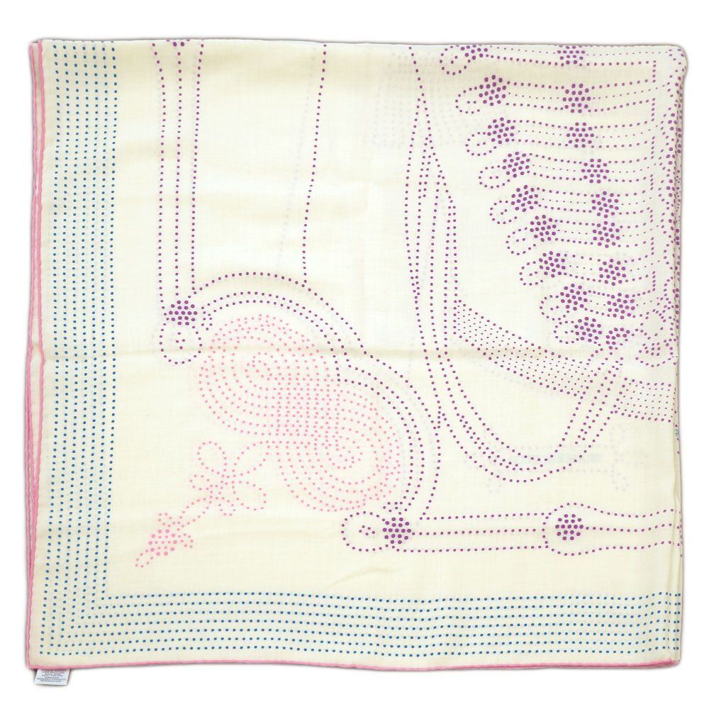 Hermes Carre 140 Brandebourgs Brandenburg Decoration Beige Scarf Cashmere Silk — view 5