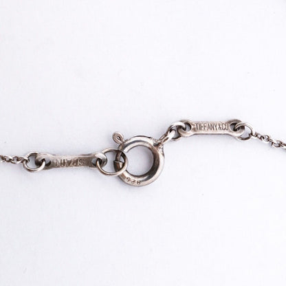 Tiffany & Co Necklace Double Teardrop 925 Sterling Silver — view 4