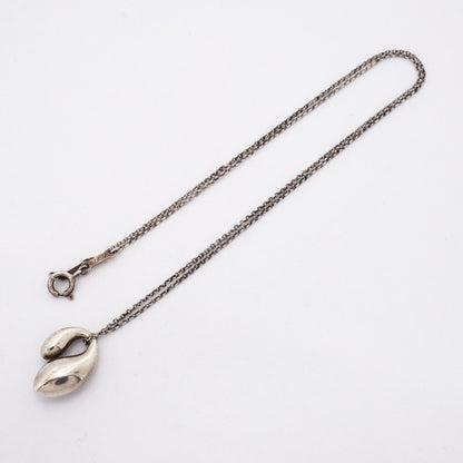 Tiffany & Co Necklace Double Teardrop 925 Sterling Silver — view 3