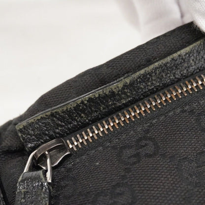 Gucci Waist Bag GG Canvas Sherry Line Black Silver — view 7