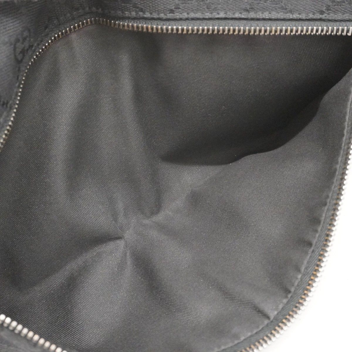 Gucci Waist Bag GG Canvas Sherry Line Black Silver — view 4