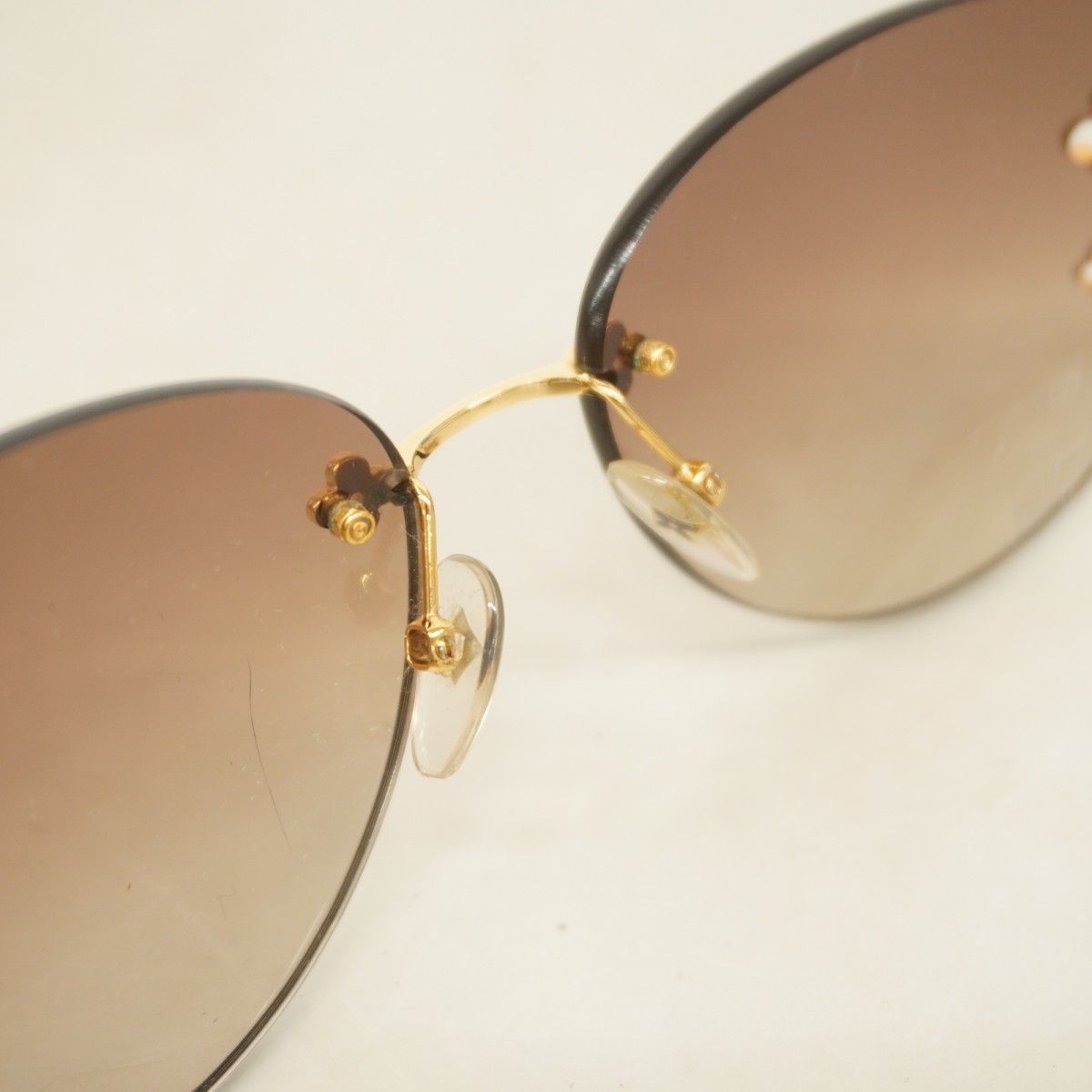 Louis Vuitton Sunglasses Flower Des Mayo Cat Eye Brown Eyewear — view 5