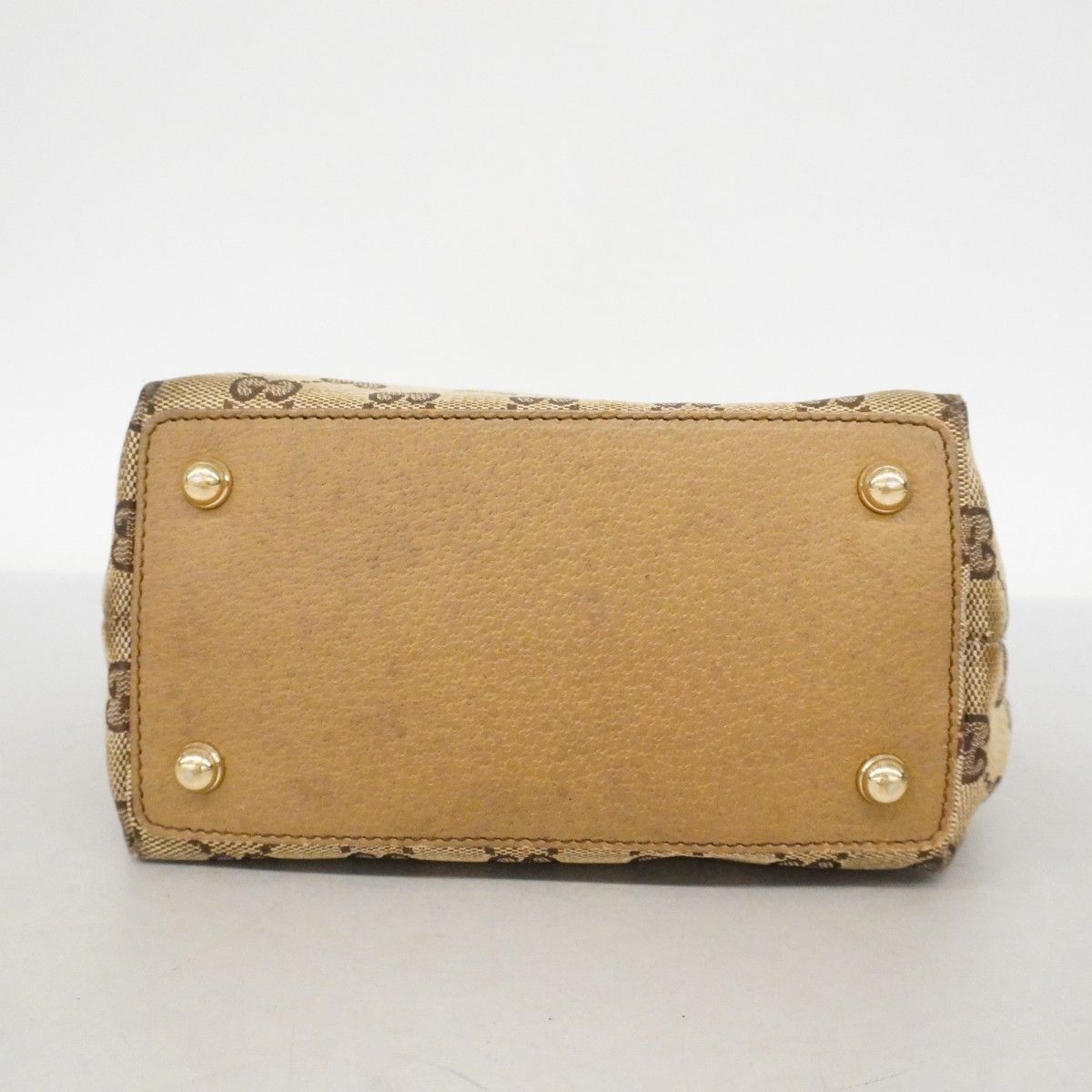 Gucci Tote GG Canvas Beige Gold — view 3
