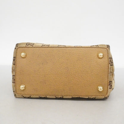 Gucci Tote GG Canvas Beige Gold — view 3