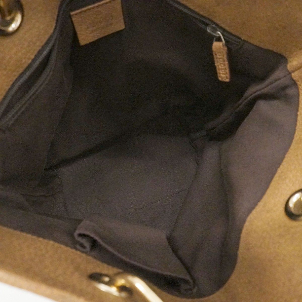 Gucci Tote GG Canvas Beige Gold — view 4