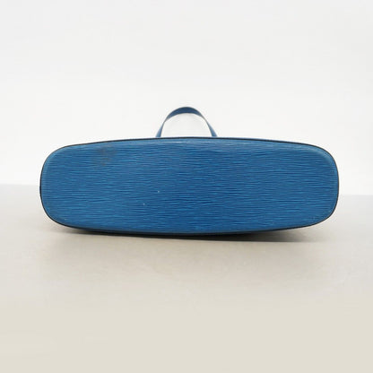 Louis Vuitton Shoulder Bag Epi Ryu Sac Toledo Blue — view 3
