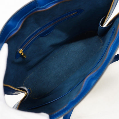 Louis Vuitton Shoulder Bag Epi Ryu Sac Toledo Blue — view 4