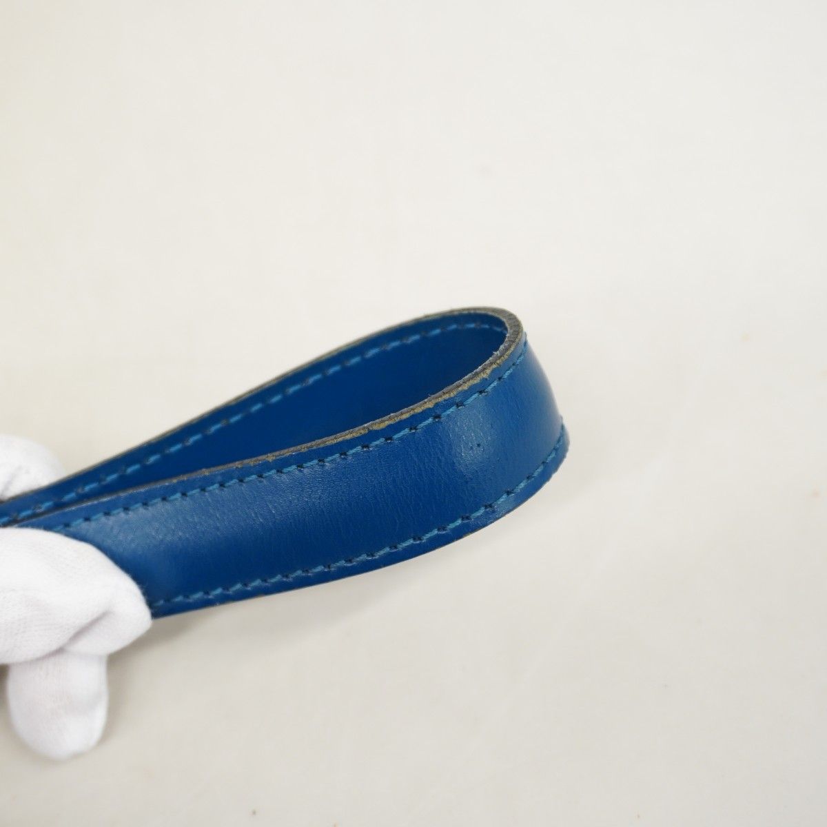 Louis Vuitton Shoulder Bag Epi Ryu Sac Toledo Blue — view 9