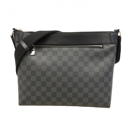 Louis Vuitton Shoulder Bag Damier Graphite Mick Pmnm Black